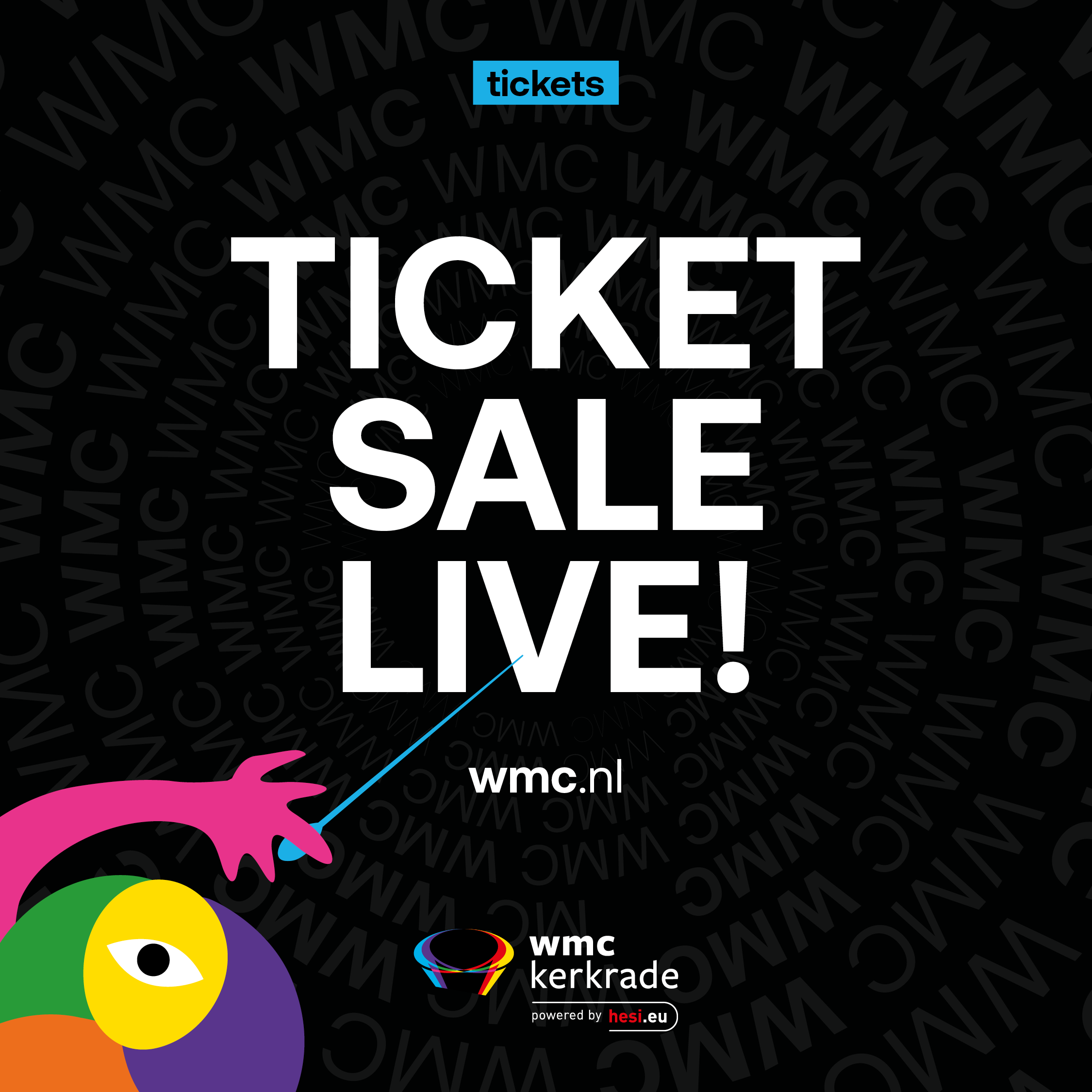 WMC-Ticketverkauf eröffnet